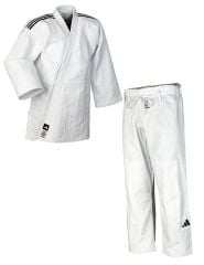 Adidas Champion III IJF Onaylı Judo Elbisesi Beyaz Judogi