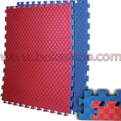 Tatami Minderi Çift Taraflı 100X100x2.6 Cm Kırmızı - Siyah