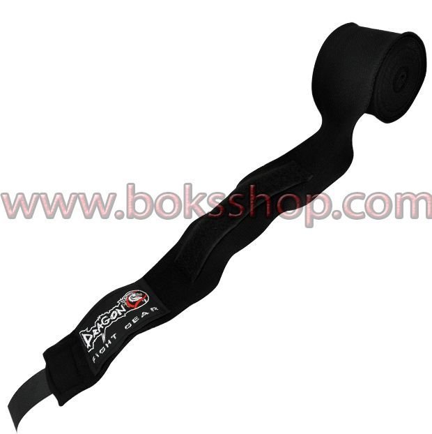 Dragon 3.5 Metre Elastik Bandaj (Çift) Siyah