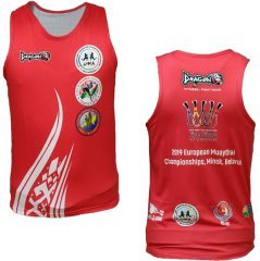 IFMA Muay Thai Avrupa Şampiyonası Resmi Atleti Belarus 2019 Mavi - Small (S)